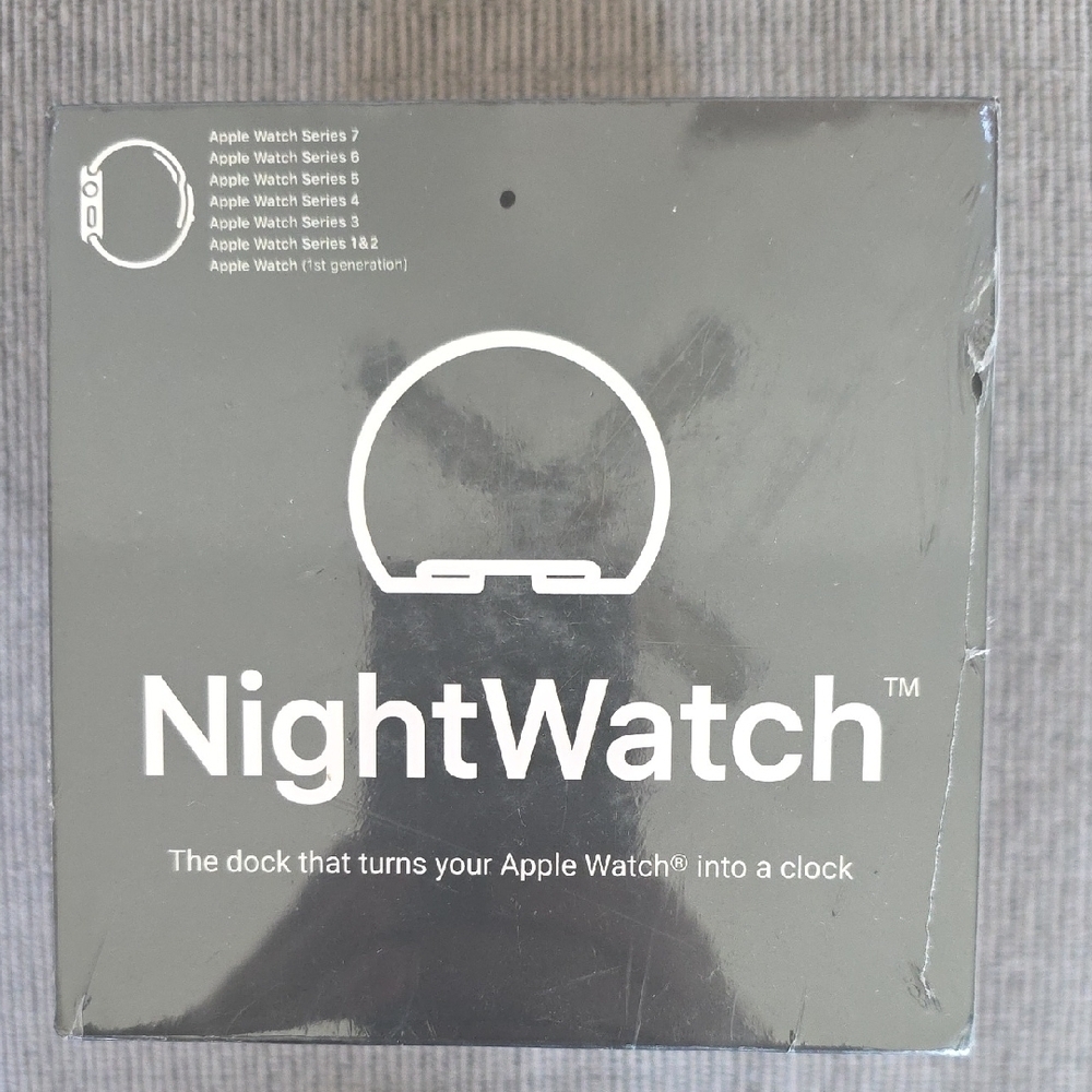 NightWatch Magnifying Clock Dock For  Apple Watches - Picture 4 of 10